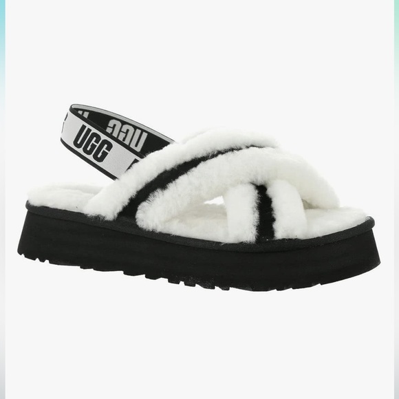 UGG Shoes - UGG Disco Cross Slide Womens Slipper Size 11